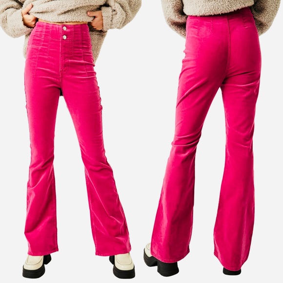 Free People Denim - Free People We The Free Jayde Cord Flare Jeans Sz.25 NWT